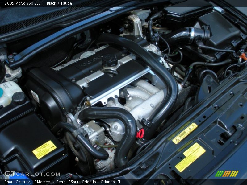  2005 S60 2.5T Engine - 2.5 Liter Turbocharged DOHC 20 Valve Inline 5 Cylinder