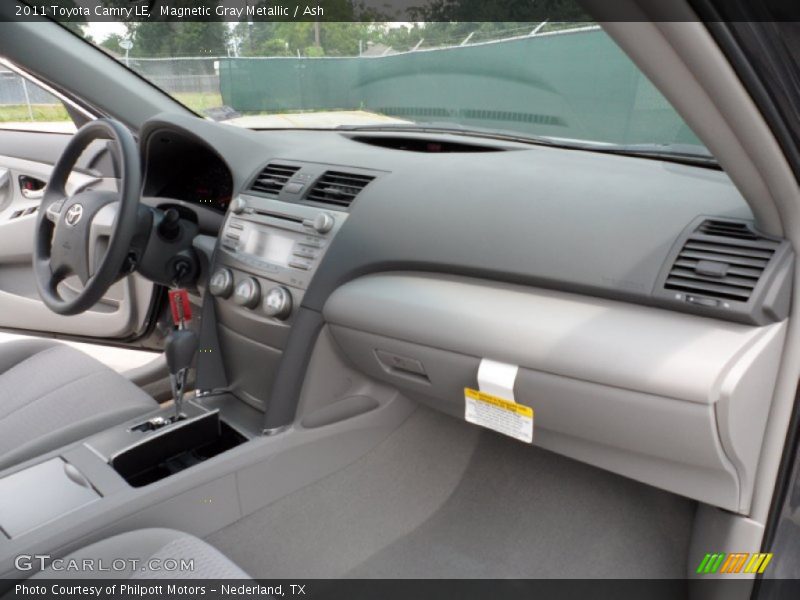 Magnetic Gray Metallic / Ash 2011 Toyota Camry LE