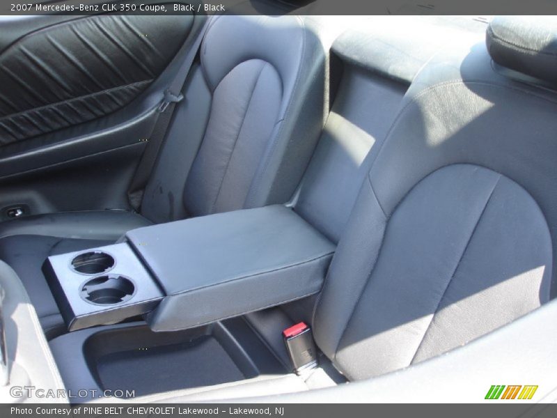 Black / Black 2007 Mercedes-Benz CLK 350 Coupe