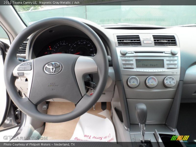 Magnetic Gray Metallic / Ash 2011 Toyota Camry LE