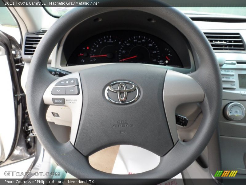 Magnetic Gray Metallic / Ash 2011 Toyota Camry LE
