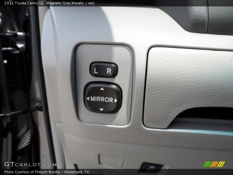 Magnetic Gray Metallic / Ash 2011 Toyota Camry LE