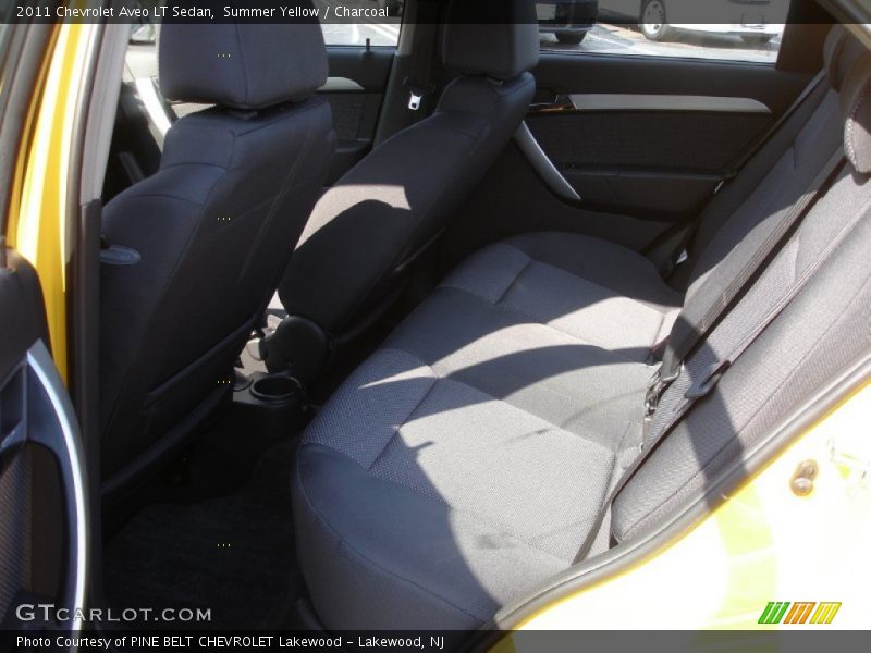 Summer Yellow / Charcoal 2011 Chevrolet Aveo LT Sedan