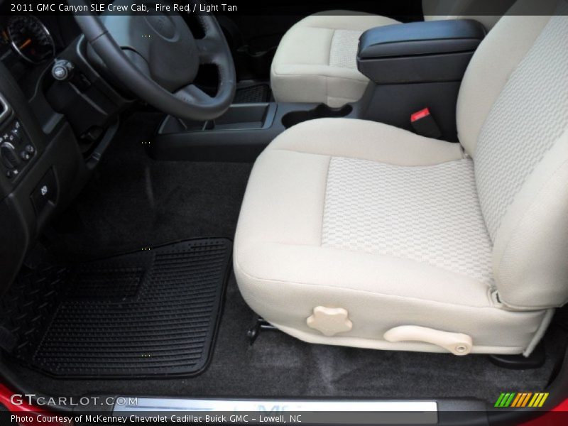 Fire Red / Light Tan 2011 GMC Canyon SLE Crew Cab