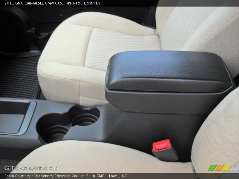Fire Red / Light Tan 2011 GMC Canyon SLE Crew Cab