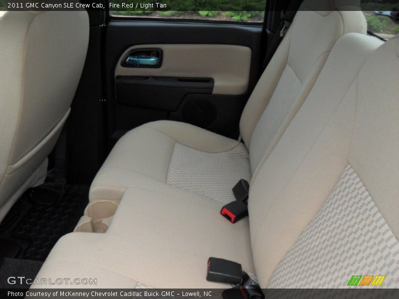 Fire Red / Light Tan 2011 GMC Canyon SLE Crew Cab