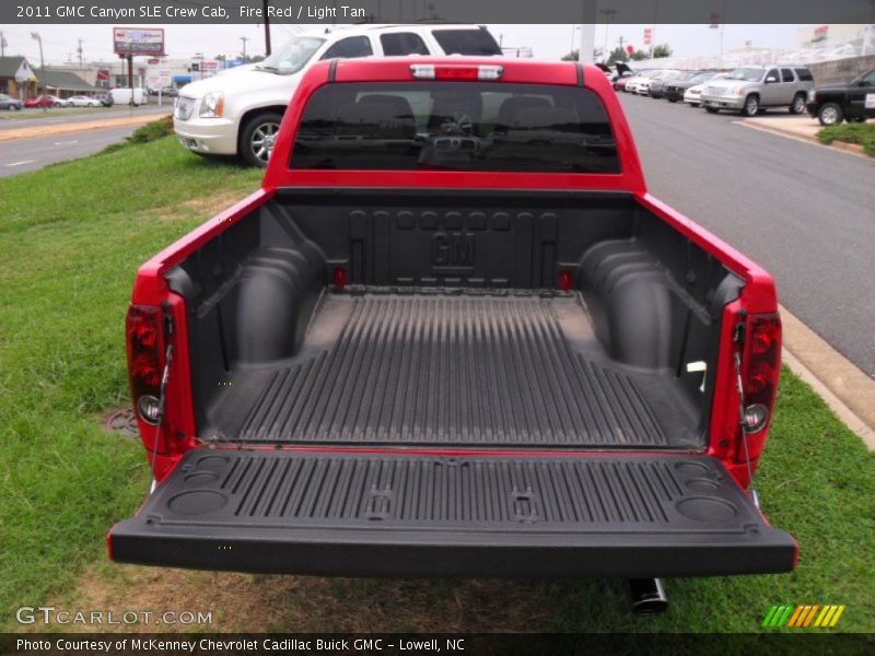 Fire Red / Light Tan 2011 GMC Canyon SLE Crew Cab