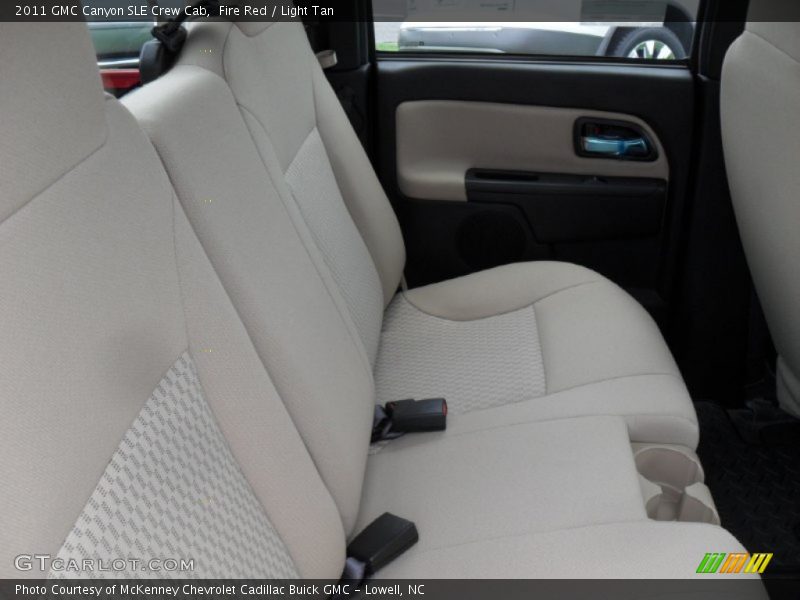 Fire Red / Light Tan 2011 GMC Canyon SLE Crew Cab