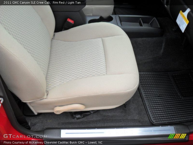 Fire Red / Light Tan 2011 GMC Canyon SLE Crew Cab