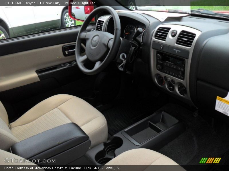 Fire Red / Light Tan 2011 GMC Canyon SLE Crew Cab