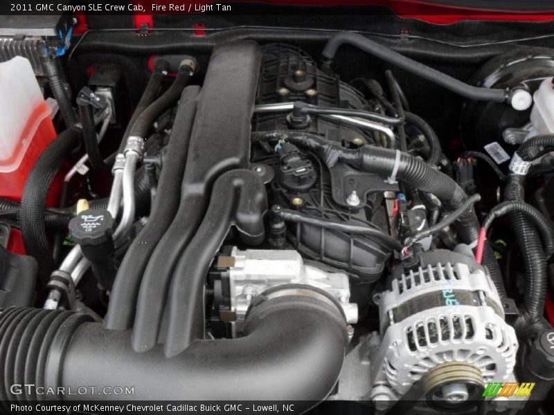  2011 Canyon SLE Crew Cab Engine - 5.3 Liter OHV 16-Valve Vortec V8