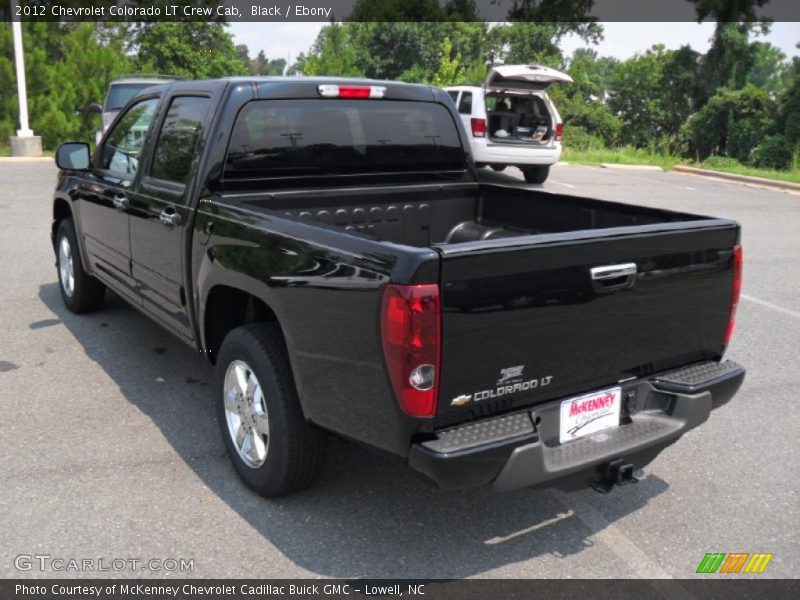 Black / Ebony 2012 Chevrolet Colorado LT Crew Cab