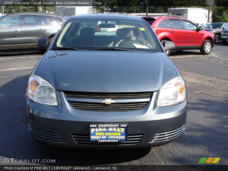 Blue Granite Metallic / Gray 2005 Chevrolet Cobalt Sedan