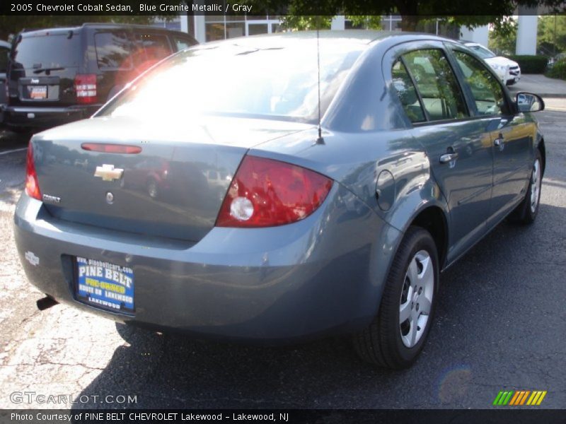 Blue Granite Metallic / Gray 2005 Chevrolet Cobalt Sedan
