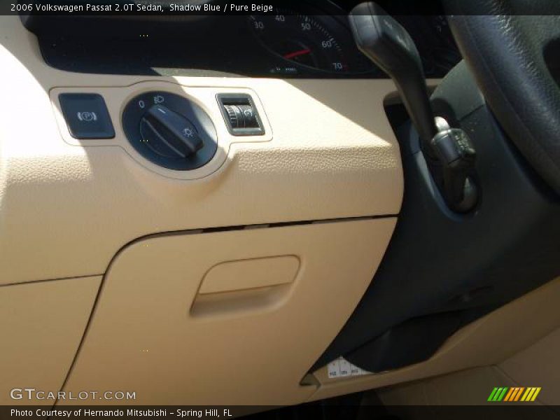 Shadow Blue / Pure Beige 2006 Volkswagen Passat 2.0T Sedan