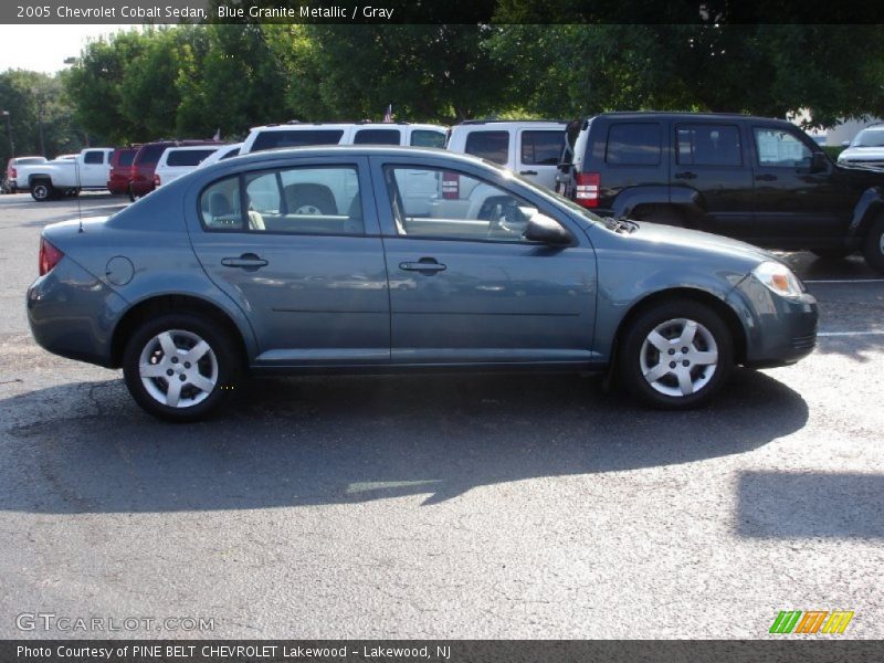 Blue Granite Metallic / Gray 2005 Chevrolet Cobalt Sedan