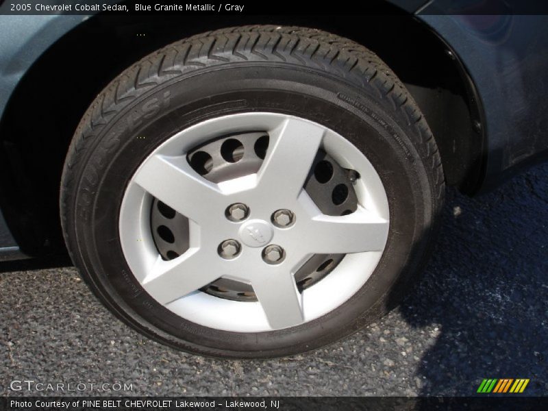 Blue Granite Metallic / Gray 2005 Chevrolet Cobalt Sedan