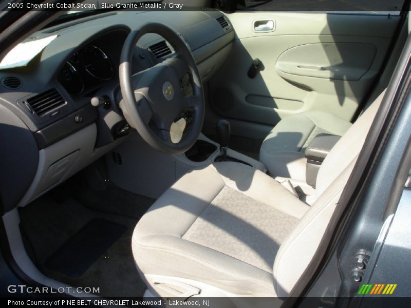 Blue Granite Metallic / Gray 2005 Chevrolet Cobalt Sedan
