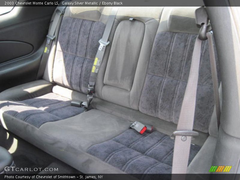 Galaxy Silver Metallic / Ebony Black 2003 Chevrolet Monte Carlo LS