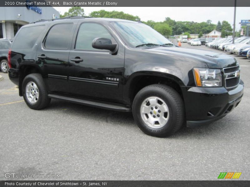 Black Granite Metallic / Ebony 2010 Chevrolet Tahoe LT 4x4