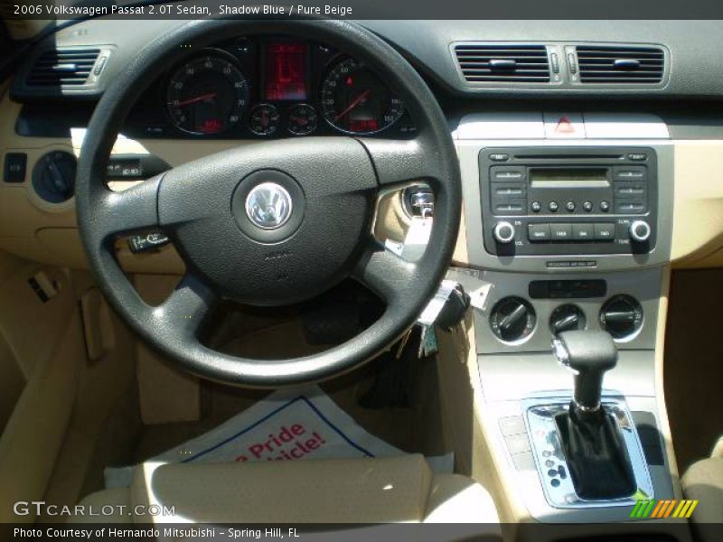 Shadow Blue / Pure Beige 2006 Volkswagen Passat 2.0T Sedan