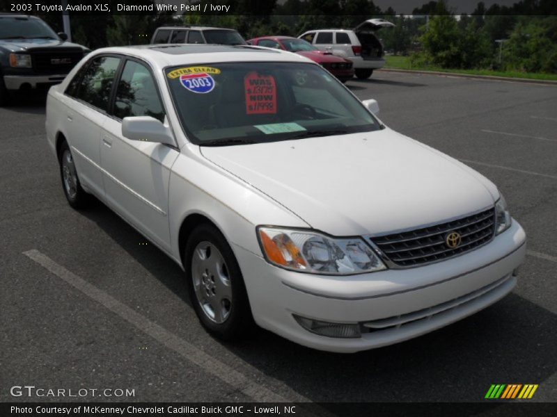 Diamond White Pearl / Ivory 2003 Toyota Avalon XLS