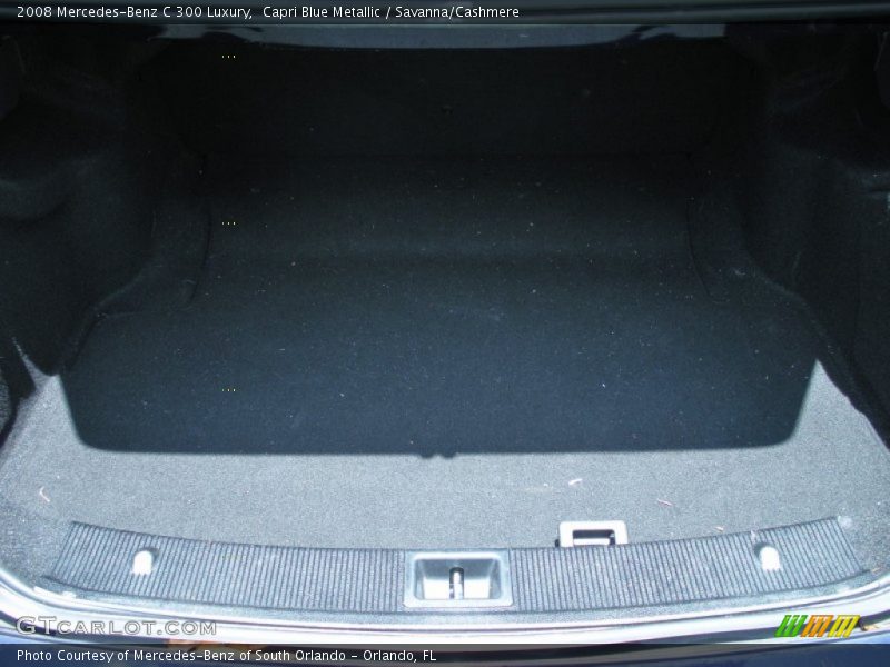 Capri Blue Metallic / Savanna/Cashmere 2008 Mercedes-Benz C 300 Luxury