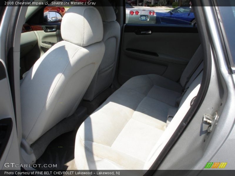 Silverstone Metallic / Gray 2008 Chevrolet Impala LS