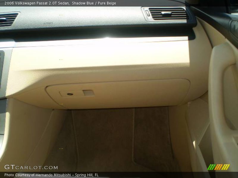 Shadow Blue / Pure Beige 2006 Volkswagen Passat 2.0T Sedan