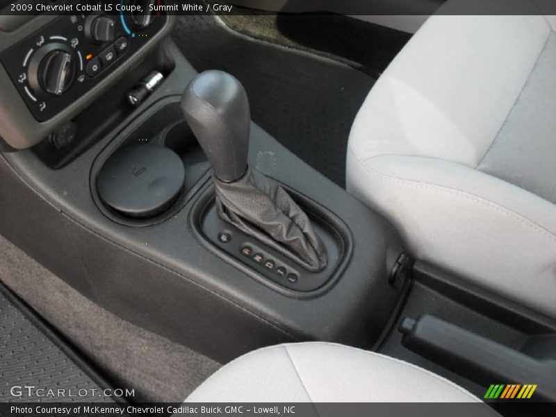 Summit White / Gray 2009 Chevrolet Cobalt LS Coupe