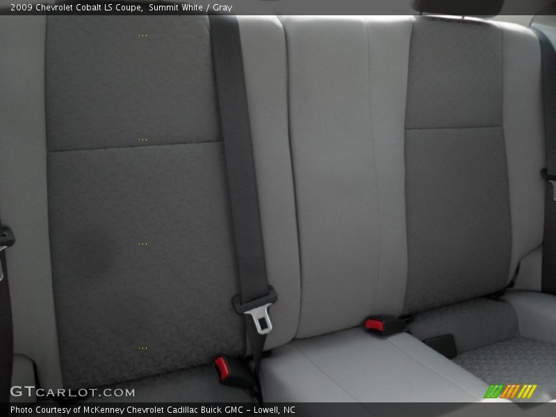 Summit White / Gray 2009 Chevrolet Cobalt LS Coupe