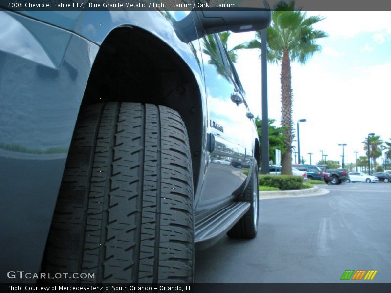 Blue Granite Metallic / Light Titanium/Dark Titanium 2008 Chevrolet Tahoe LTZ