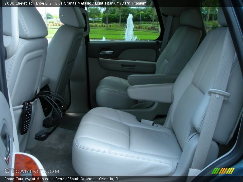Blue Granite Metallic / Light Titanium/Dark Titanium 2008 Chevrolet Tahoe LTZ