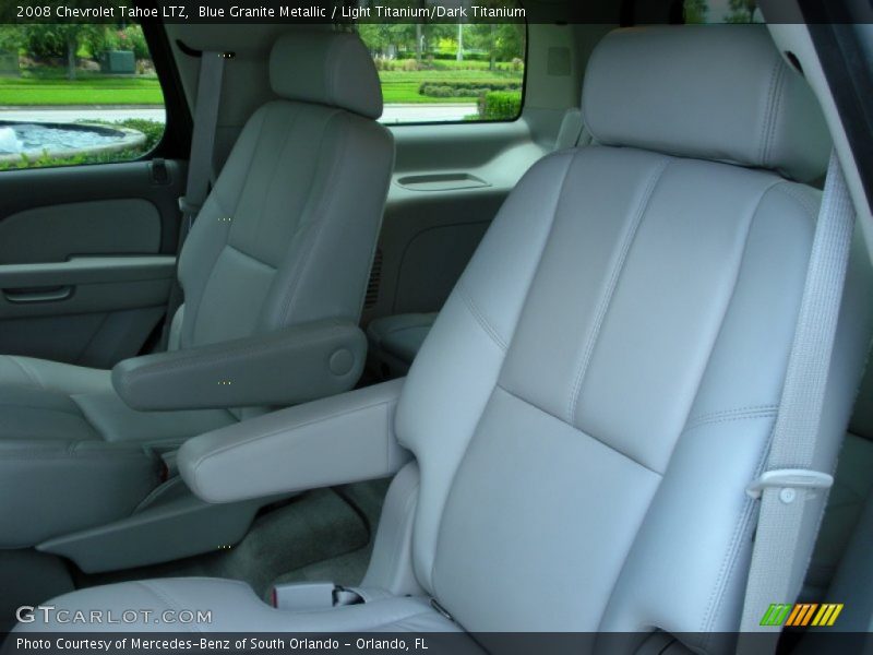 Blue Granite Metallic / Light Titanium/Dark Titanium 2008 Chevrolet Tahoe LTZ