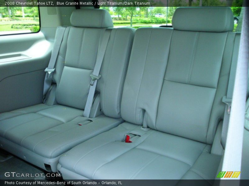 Blue Granite Metallic / Light Titanium/Dark Titanium 2008 Chevrolet Tahoe LTZ