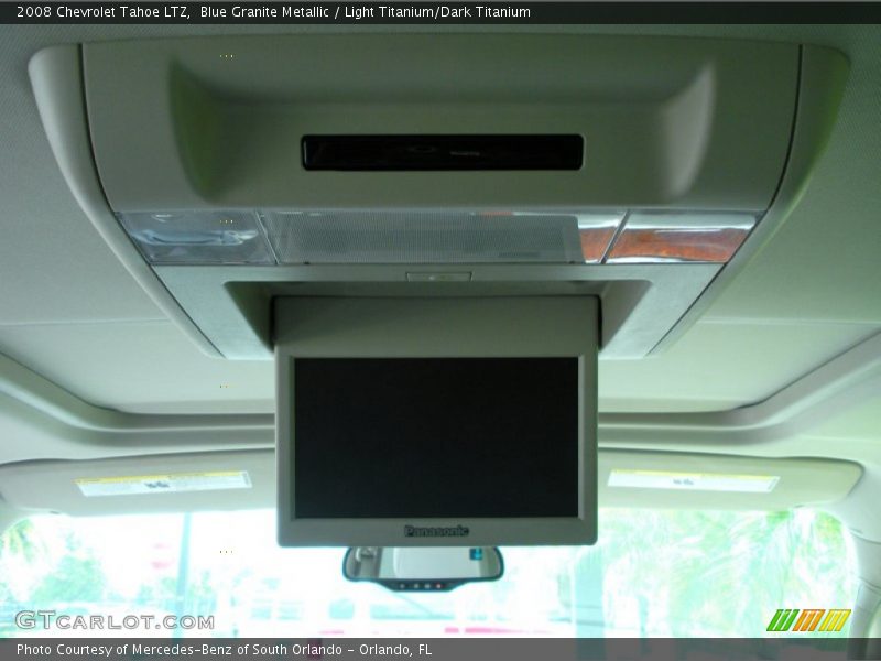 Blue Granite Metallic / Light Titanium/Dark Titanium 2008 Chevrolet Tahoe LTZ