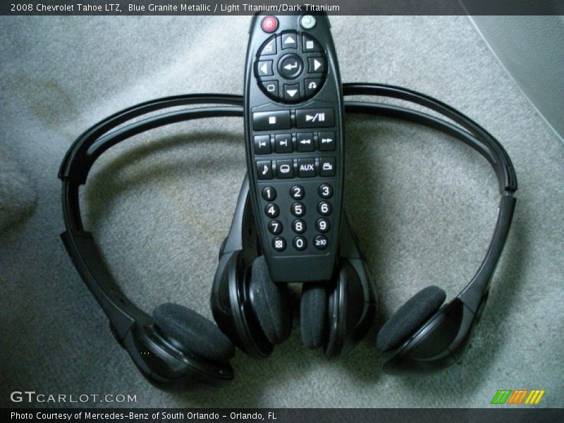 Blue Granite Metallic / Light Titanium/Dark Titanium 2008 Chevrolet Tahoe LTZ