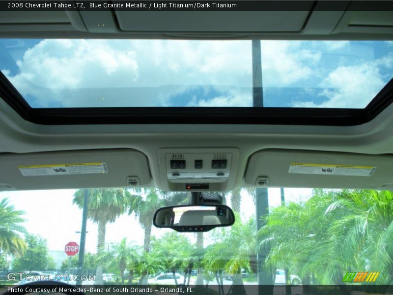 Blue Granite Metallic / Light Titanium/Dark Titanium 2008 Chevrolet Tahoe LTZ