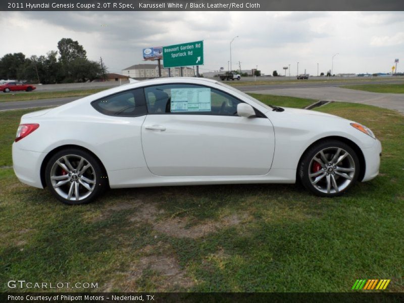  2011 Genesis Coupe 2.0T R Spec Karussell White