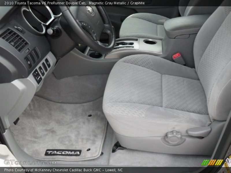 Magnetic Gray Metallic / Graphite 2010 Toyota Tacoma V6 PreRunner Double Cab
