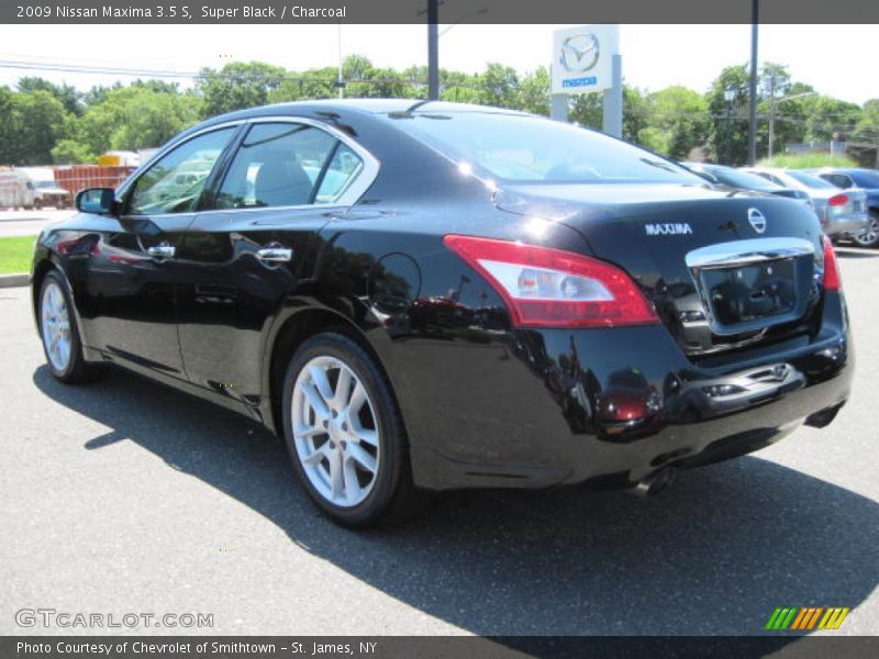 Super Black / Charcoal 2009 Nissan Maxima 3.5 S