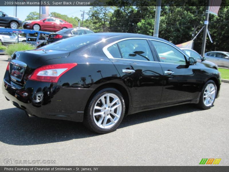 Super Black / Charcoal 2009 Nissan Maxima 3.5 S