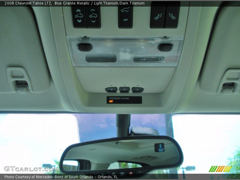 Blue Granite Metallic / Light Titanium/Dark Titanium 2008 Chevrolet Tahoe LTZ