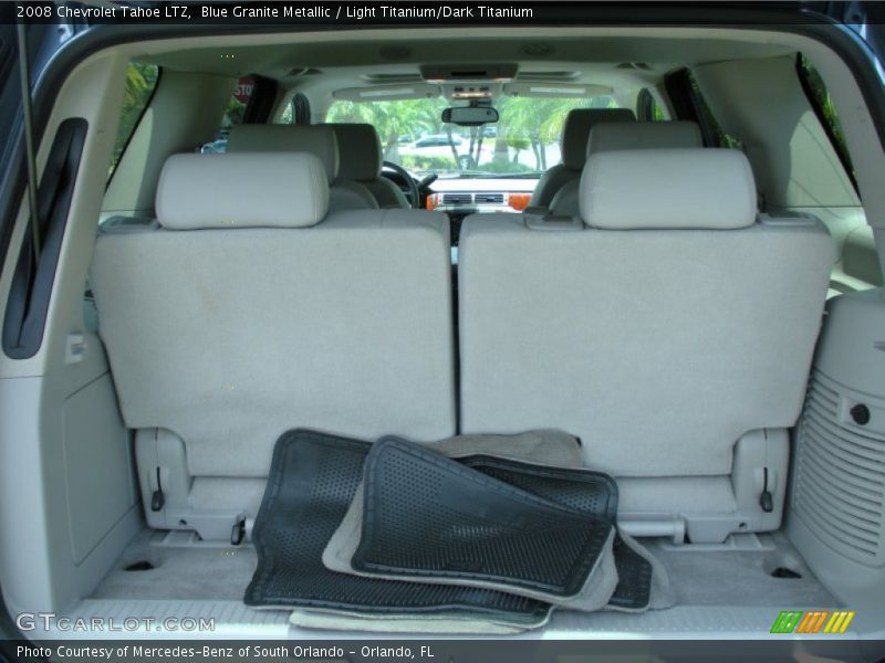 Blue Granite Metallic / Light Titanium/Dark Titanium 2008 Chevrolet Tahoe LTZ