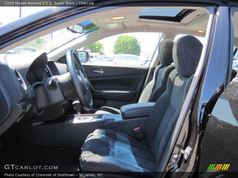 Super Black / Charcoal 2009 Nissan Maxima 3.5 S