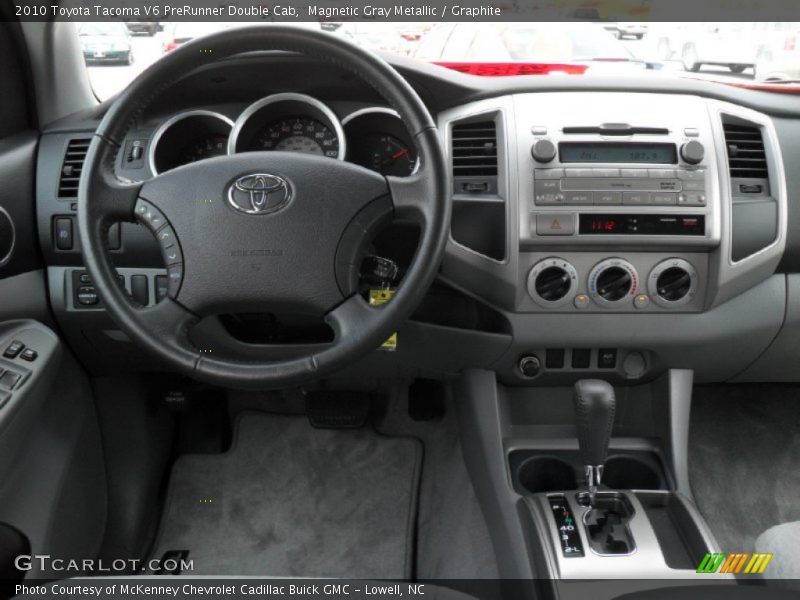 Magnetic Gray Metallic / Graphite 2010 Toyota Tacoma V6 PreRunner Double Cab