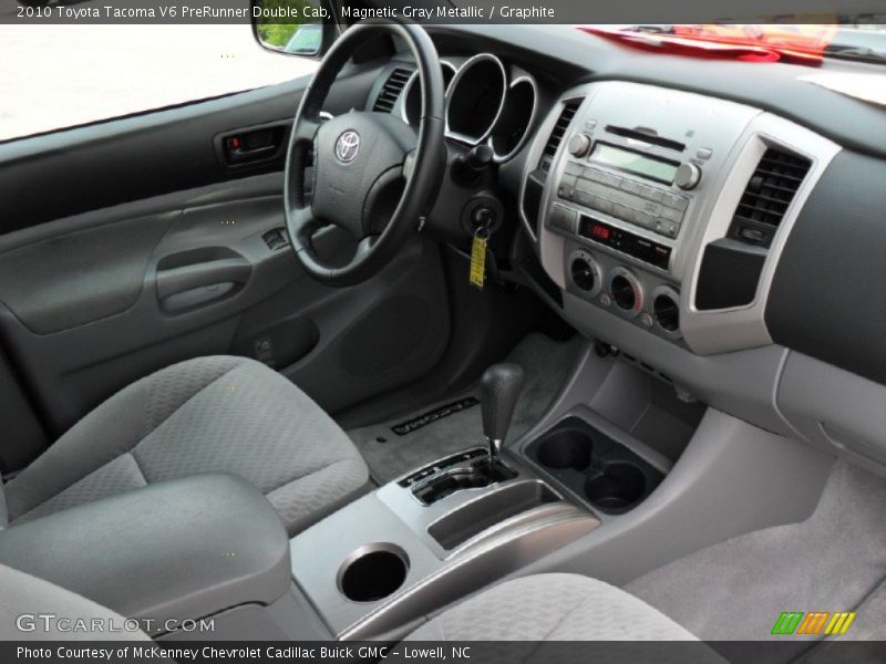 Magnetic Gray Metallic / Graphite 2010 Toyota Tacoma V6 PreRunner Double Cab