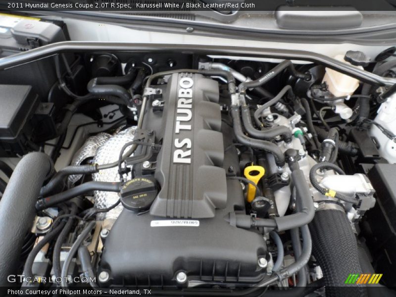  2011 Genesis Coupe 2.0T R Spec Engine - 2.0 Liter Turbocharged DOHC 16-Valve CVVT 4 Cylinder