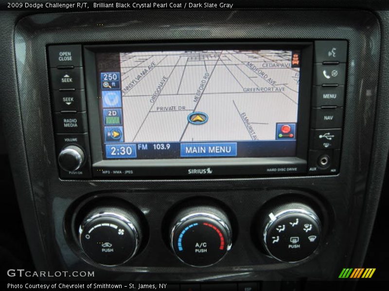Navigation of 2009 Challenger R/T