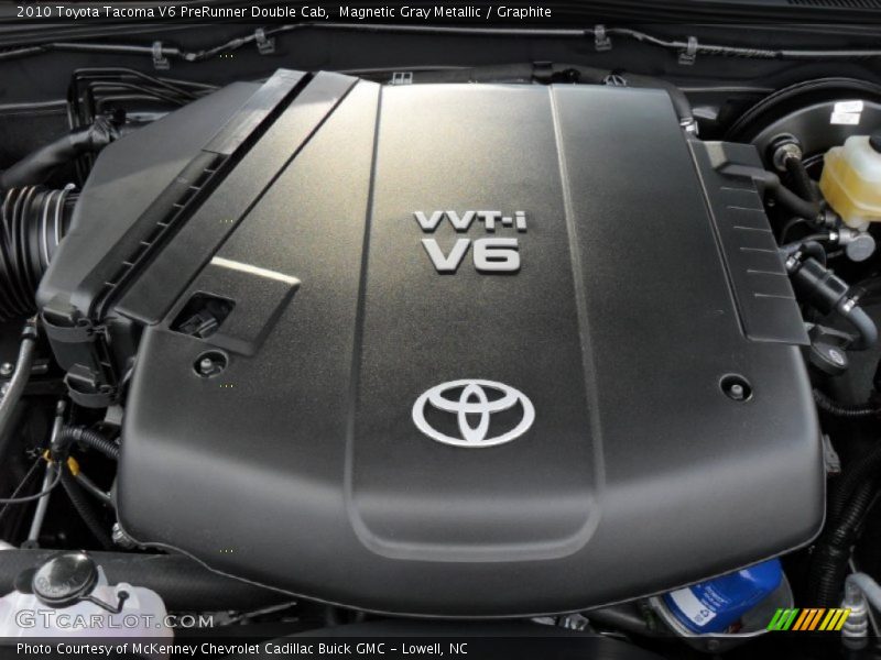 Magnetic Gray Metallic / Graphite 2010 Toyota Tacoma V6 PreRunner Double Cab
